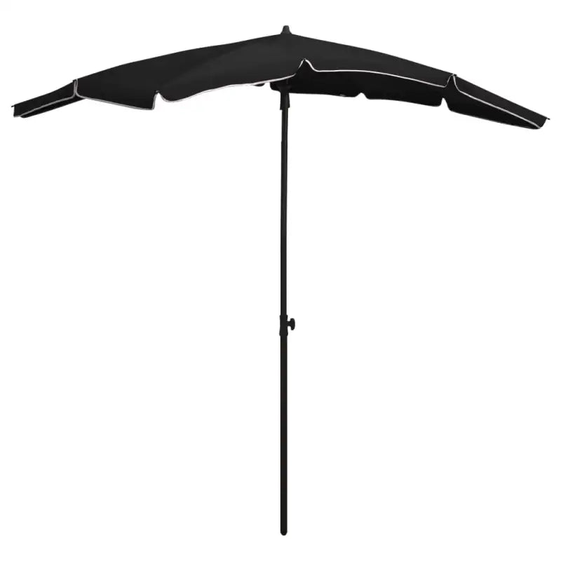 UV-beschermende parasol van polyester voor schaduw en bescherming - Zwart / 1 - Parasols en zonneschermen