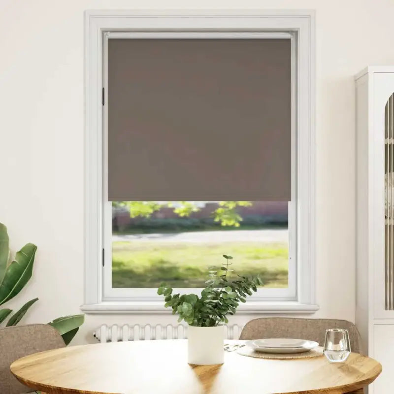 Verduisterende rolgordijnen voor jonge kinderen en optimale lichtcontrole - Koffiebruin / 120 x 175 cm - Jaloezieën &