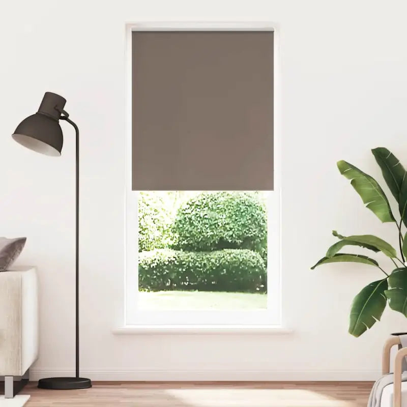 Verduisterende rolgordijnen voor jonge kinderen en optimale lichtcontrole - Koffiebruin / 80 x 230 cm - Jaloezieën &