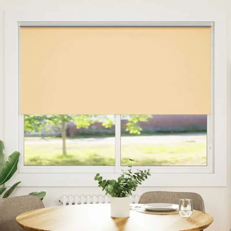 Verduisterende rolgordijnen voor jonge kinderen en optimale lichtcontrole - Beige / 160 x 175 cm - Jaloezieën &