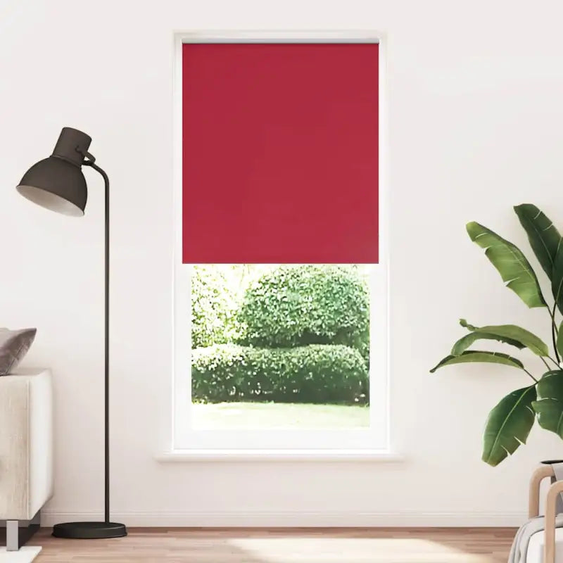 Verduisterende rolgordijnen voor jonge kinderen en optimale lichtcontrole - Rood / 120 x 230 cm - Jaloezieën &