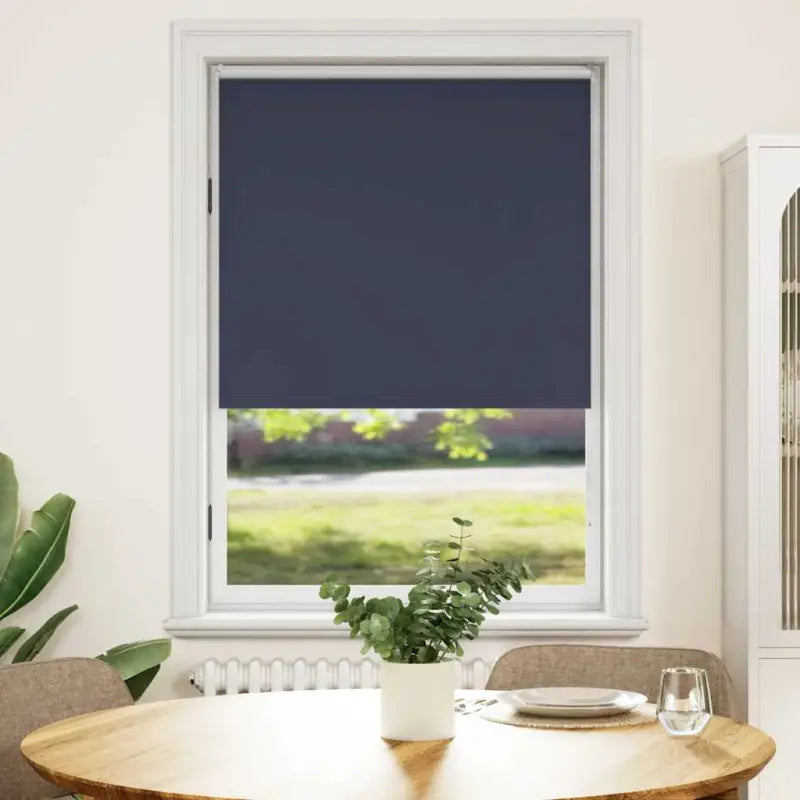 Verduisterende rolgordijnen voor jonge kinderen en optimale lichtcontrole - Blauw / 80 x 175 cm - Jaloezieën &