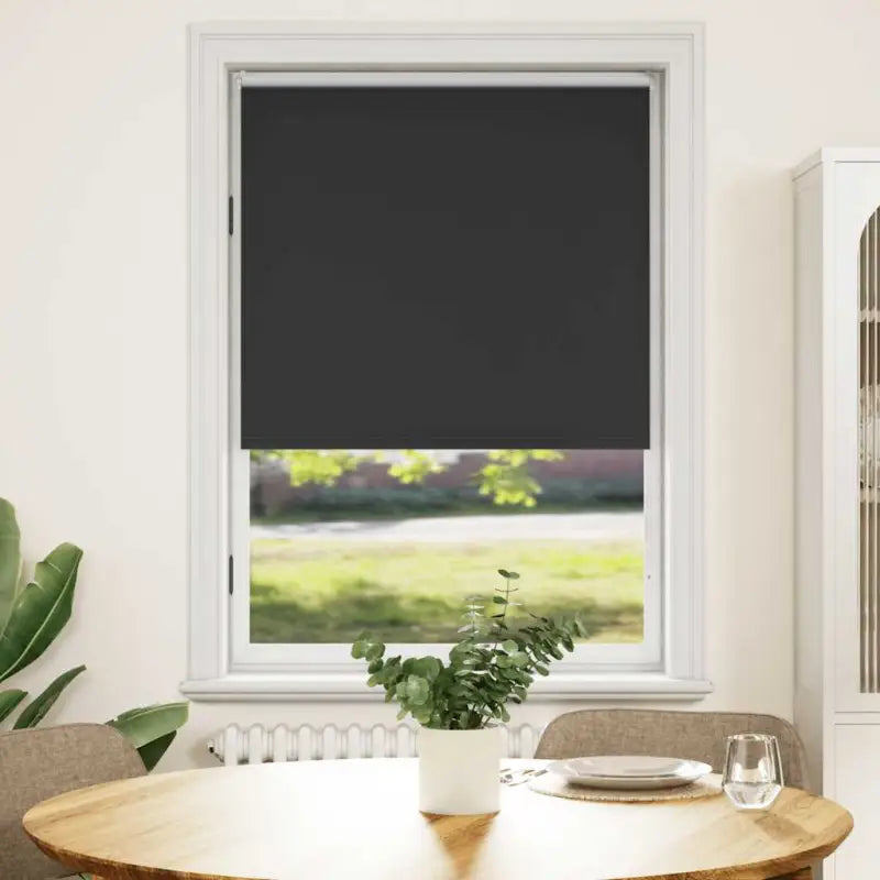 Verduisterende rolgordijnen voor jonge kinderen en optimale lichtcontrole - Zwart / 100 x 175 cm - Jaloezieën &
