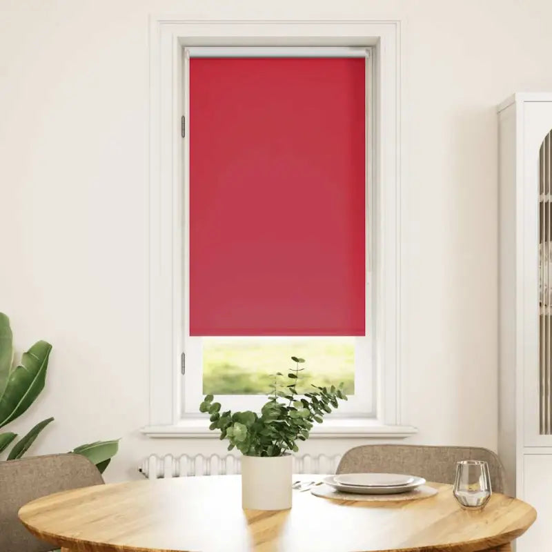 Verduisterende rolgordijnen voor jonge kinderen en optimale lichtcontrole - Rood / 60 x 120 cm - Jaloezieën &