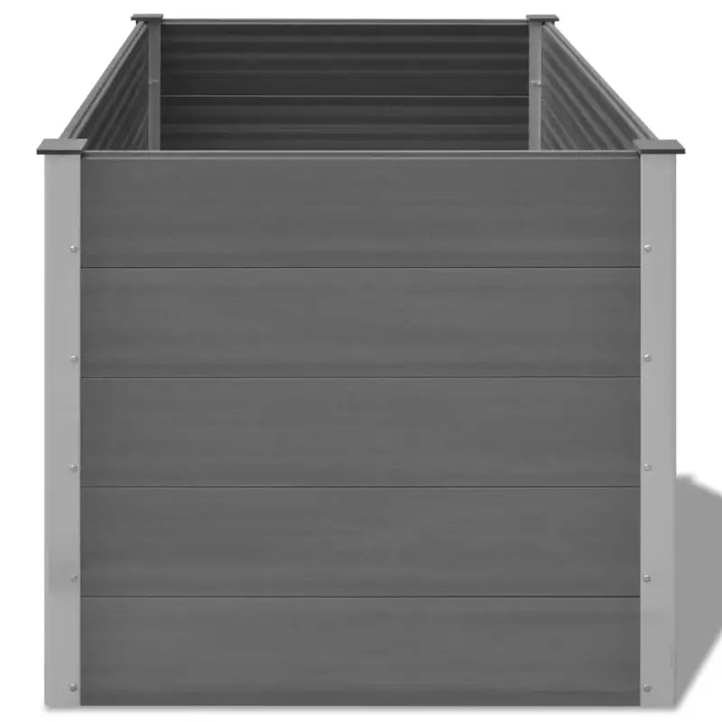 Verhoogde Houten Kunststof Compost plantenbak voor Buiten Tuin - Bloempotten & plantenbakken
