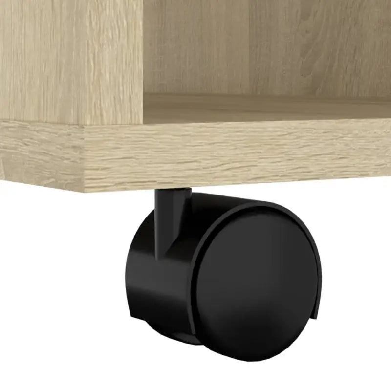 Verplaatsbare opbergkast van bewerkt hout met moderne uitstraling - Opbergkasten & lockerkasten