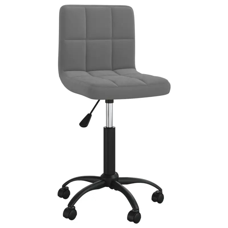 Verstelbare draaibare bureaustoel met fluweel bekleding - Bureaustoelen