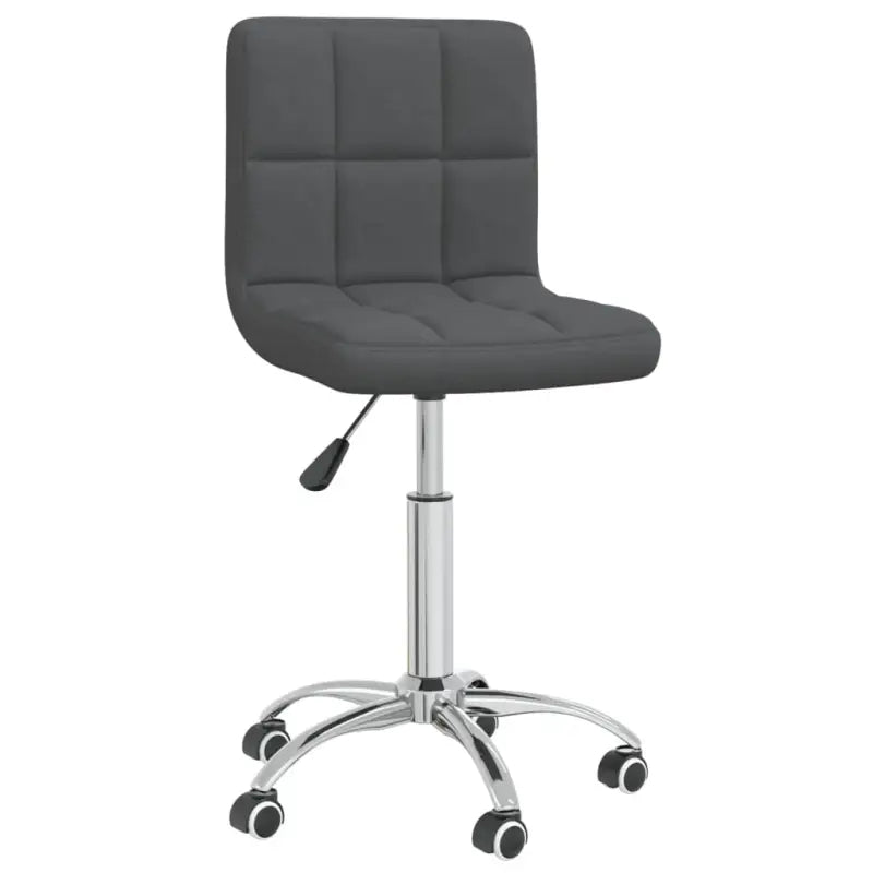 Verstelbare draaibare eetkamerstoel voor comfort en stijl - Donkergrijs / 1 - Eetkamerstoelen