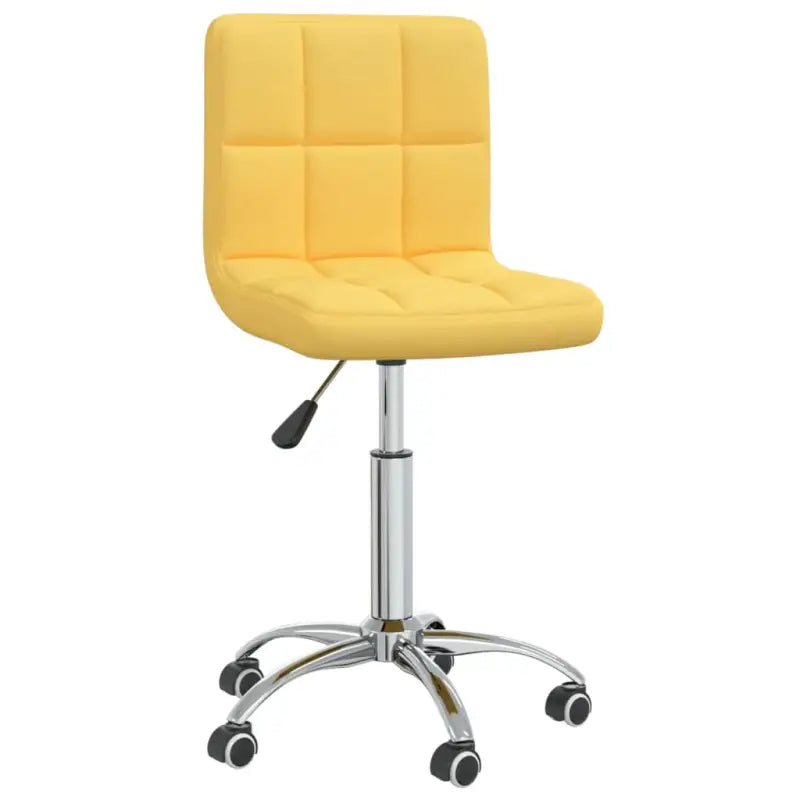 Verstelbare draaibare eetkamerstoel voor comfort en stijl - Mosterdgeel / 1 - Eetkamerstoelen