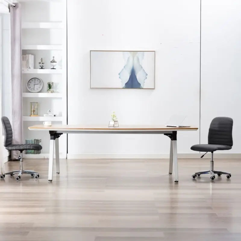 Verstelbare eetkamerstoelen met levering bevat en moderne uitstraling - Donkergrijs / 2 - Eetkamerstoelen