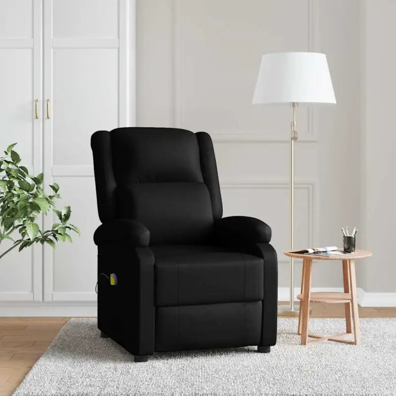 Verstelbare elektrische massagestoel voor ultiem comfort - Zwart / 1 - Elektrische massagestoelen