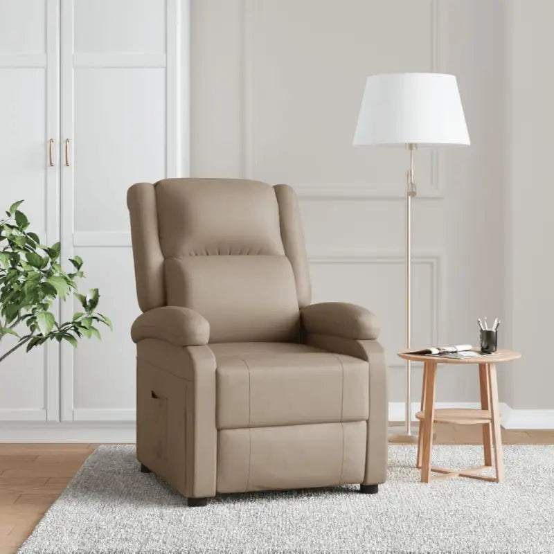Verstelbare fauteuil voor optimaal comfort en ontspanning - Cappuccino / 1 - Fauteuils & Relaxfauteuils