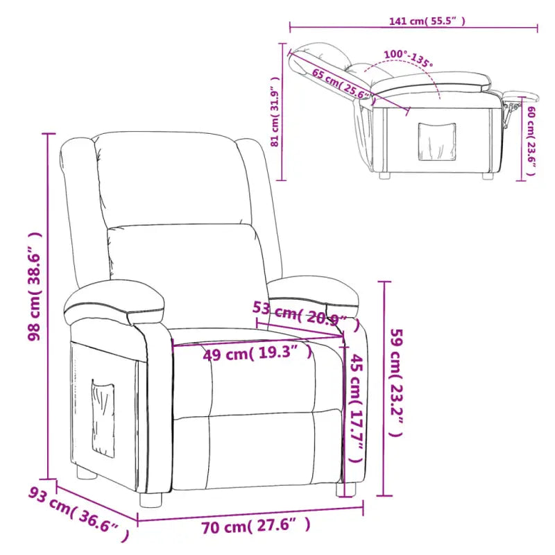 Verstelbare fauteuil voor optimaal comfort en ontspanning - Fauteuils & Relaxfauteuils