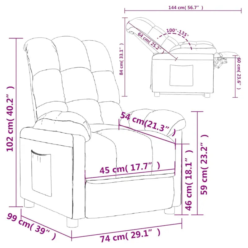 Verstelbare fauteuil voor ultiem comfort en ontspanning - Fauteuils & Relaxfauteuils