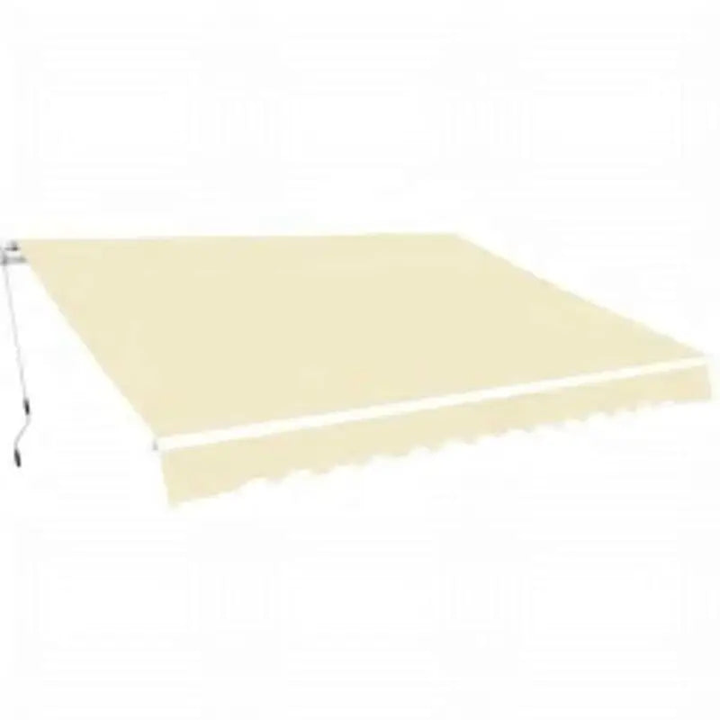 Verstelbare luifel met stevig aluminium frame voor tuin en terras - Crème / 1 - Zonwering