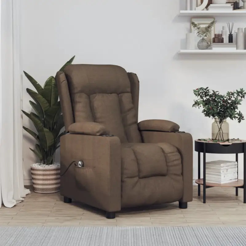 Verstelbare stoel voor ultiem comfort en ontspanning - Bruin / 1 - Fauteuils & Relaxfauteuils