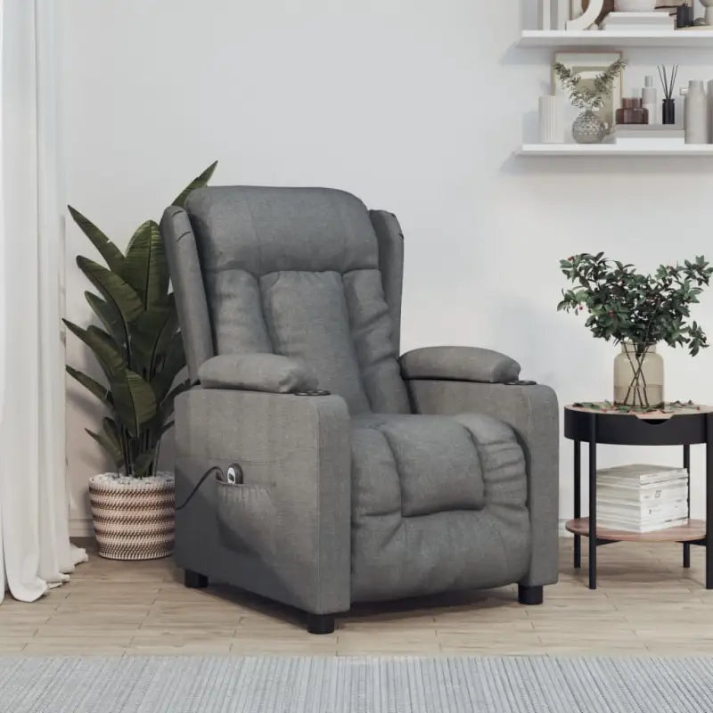 Verstelbare stoel voor ultiem comfort en ontspanning - Donkergrijs / 1 - Fauteuils & Relaxfauteuils