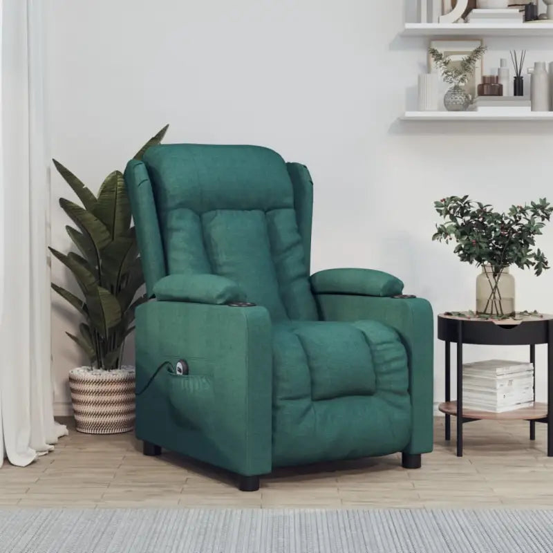 Verstelbare stoel voor ultiem comfort en ontspanning - Donkergroen / 1 - Fauteuils & Relaxfauteuils