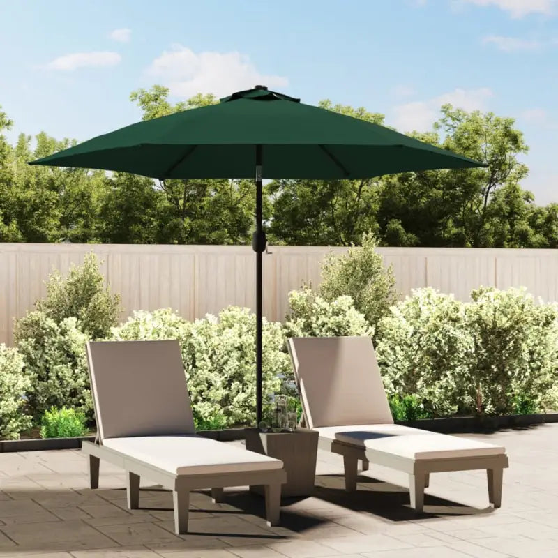 Vervangend parasoldoek voor schaduw en UV-bescherming - Groen / 1 - Parasol- & zonweringdoeken