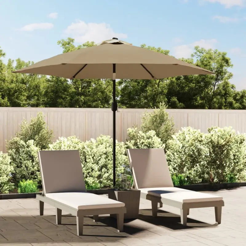 Vervangend parasoldoek voor schaduw en UV-bescherming - Taupe / 1 - Parasol- & zonweringdoeken