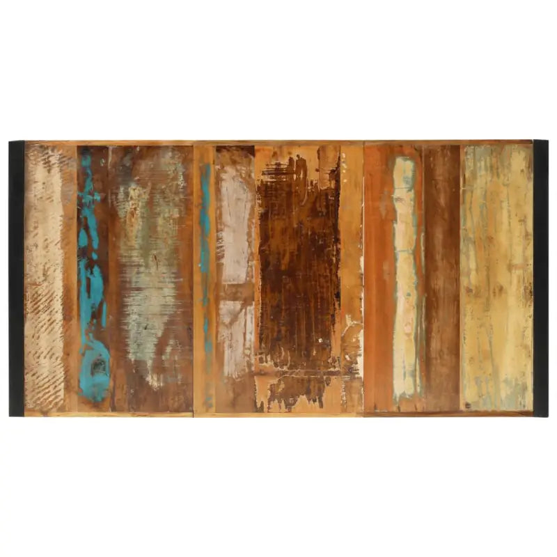Vintage eettafel van massief gerecycled hout voor een opvallende woonruimte - Eettafels