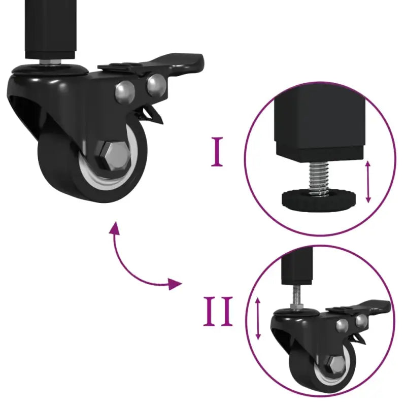 Vintage Keukentrolley van bewerkt hout met veel opbergruimte - Keukentrolleys