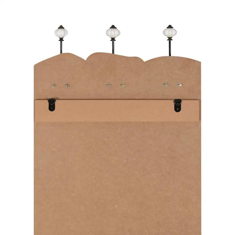 Vintage stijl kapstok met metalen haken en levering bevat - Kapstokken