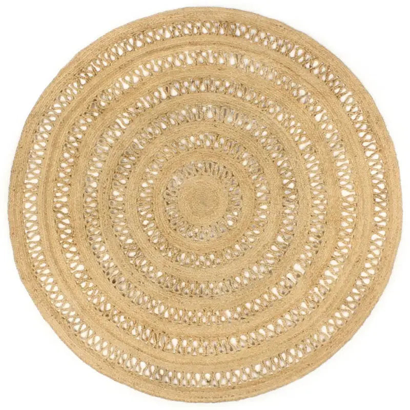 Vloerkleden met gevlochten jute voor een natuurlijke uitstraling - 180 cm - Vloerkleden