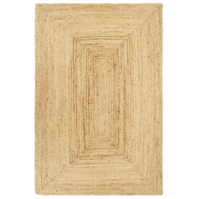 Vloerkleed van gevlochten jute voor een natuurlijke interieurstijl - 180 x 250 cm - Vloerkleden