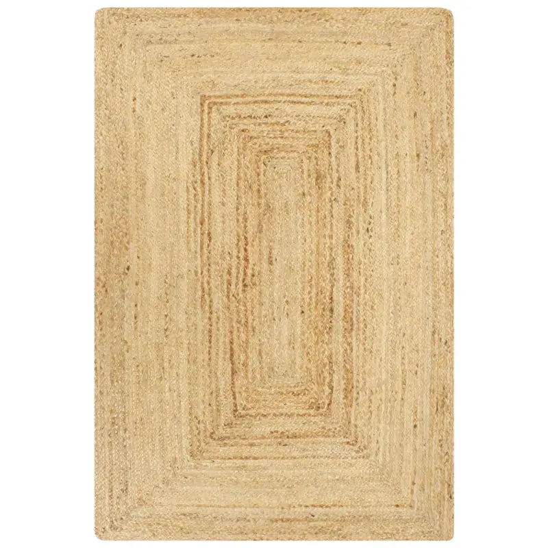 Vloerkleed van gevlochten jute voor een natuurlijke interieurstijl - 160 x 230 cm - Vloerkleden