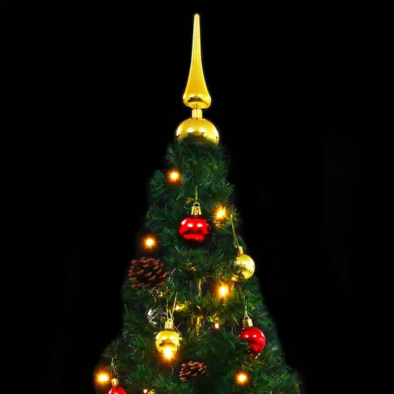 Volledig versierde kunstkerstboom voor zowel binnen- als buitengebruik - Kerstbomen