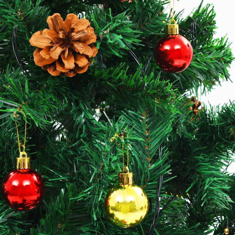 Volledig versierde kunstkerstboom voor zowel binnen- als buitengebruik - Kerstbomen