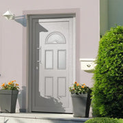 Voordeur aluminium met 110x210 cm en duurzame drempel for meer veiligheid - Voordeuren