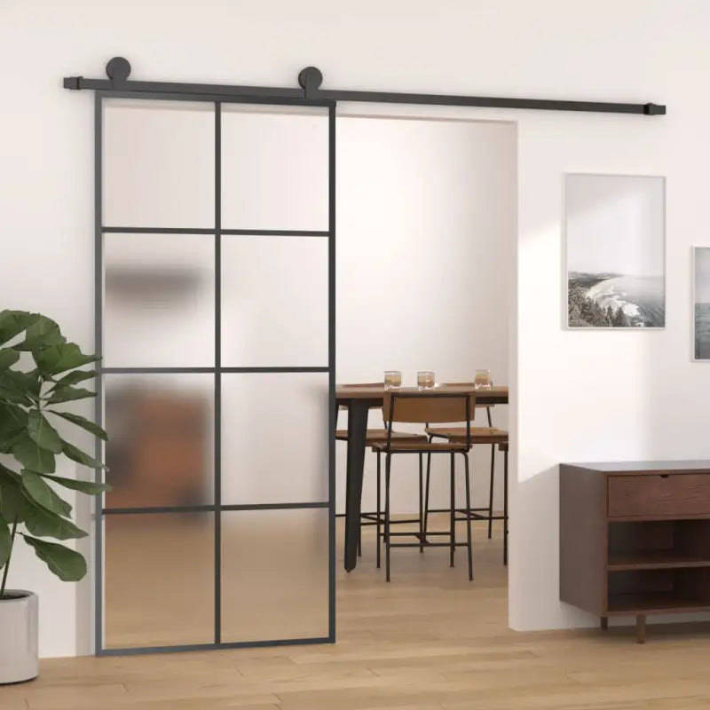 Voordeuren met eenvoudige installatie en stabiel aluminium frame - 90 x 205 cm / 1 / 4x2 rooster - Voordeuren