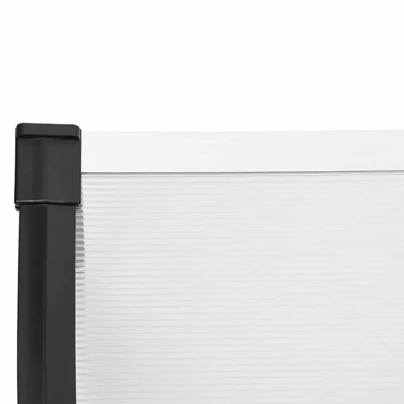 Voordeurluifel met eenvoudige installatie en duurzame polycarbonaat panelen - Zonwering