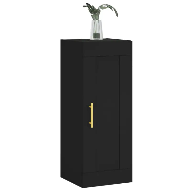Wandgemonteerde buffetkast van bewerkt hout met elegant ontwerp - Dressoirs & buffetkasten