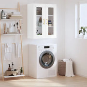 Wandgemonteerde dressoir van bewerkt hout met elegant ontwerp - Dressoirs & buffetkasten