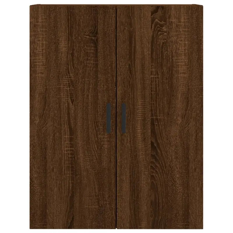 Wandgemonteerde kast van bewerkt hout met elegant ontwerp - Dressoirs & buffetkasten