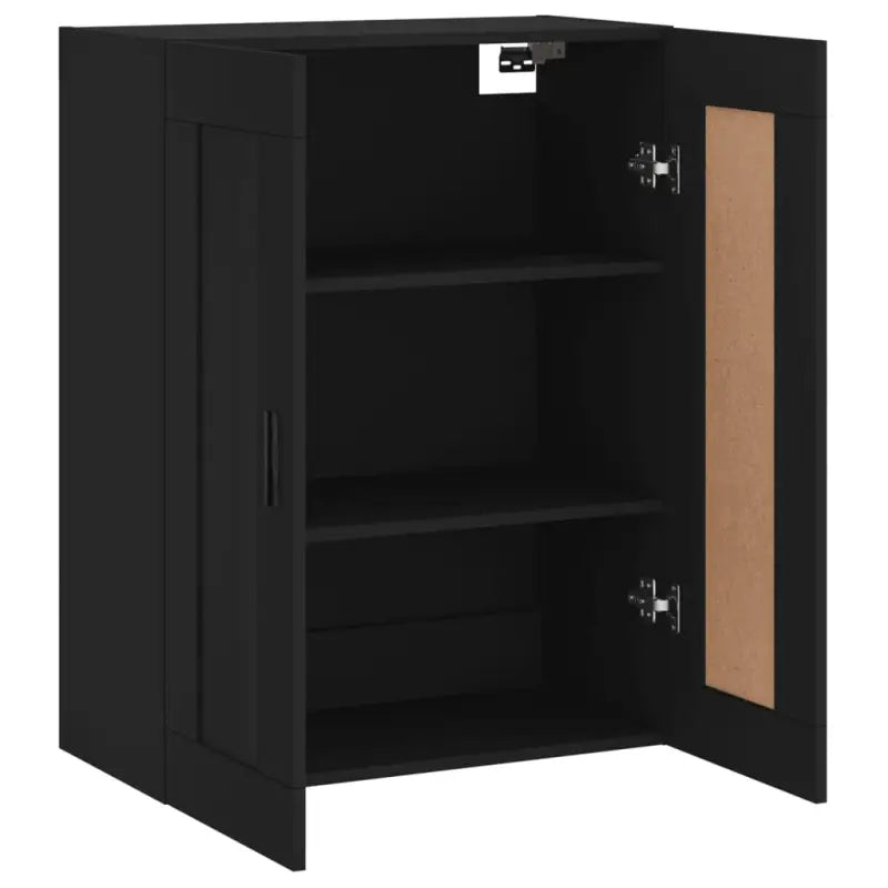 Wandgemonteerde kast van bewerkt hout met elegant ontwerp - Dressoirs & buffetkasten