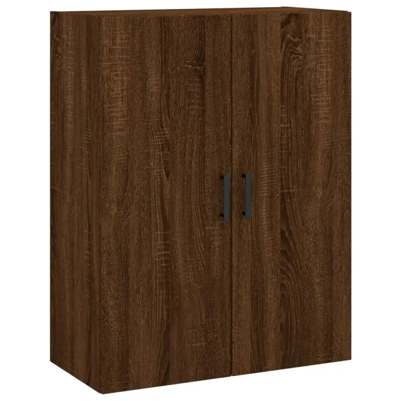 Wandgemonteerde kast van bewerkt hout met elegant ontwerp - Dressoirs & buffetkasten