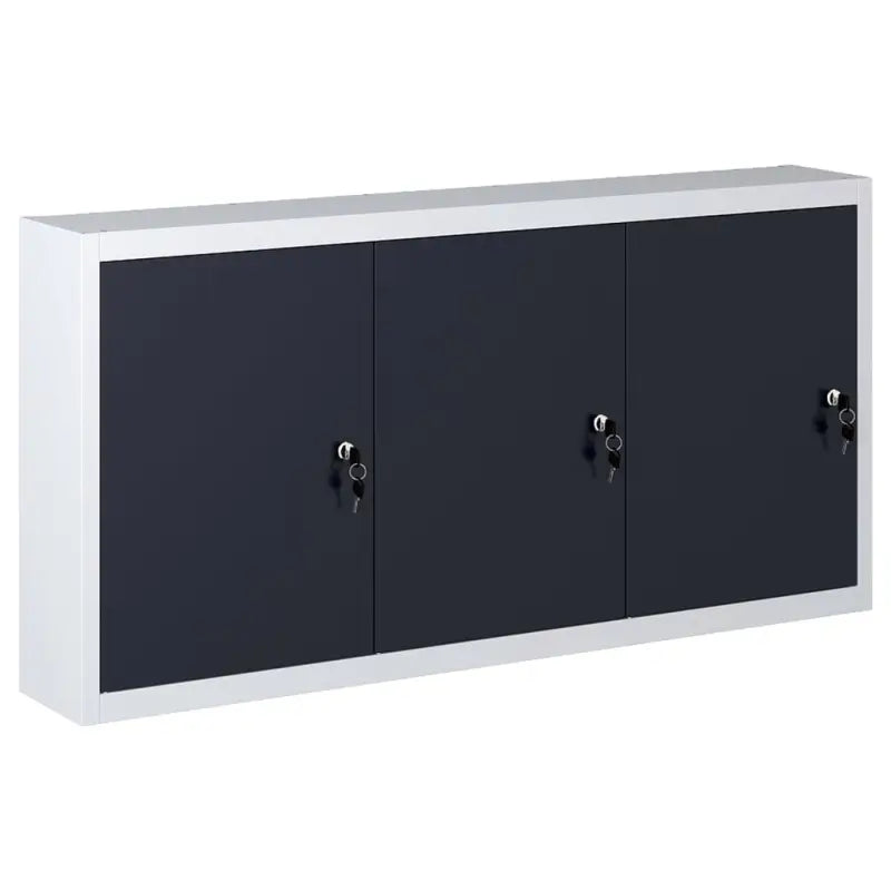 Wandgereedschapskast met verstelbaar schap en geperforeerde plaat - 120 x 19 x 60 cm / 1 - Gereedschapskasten