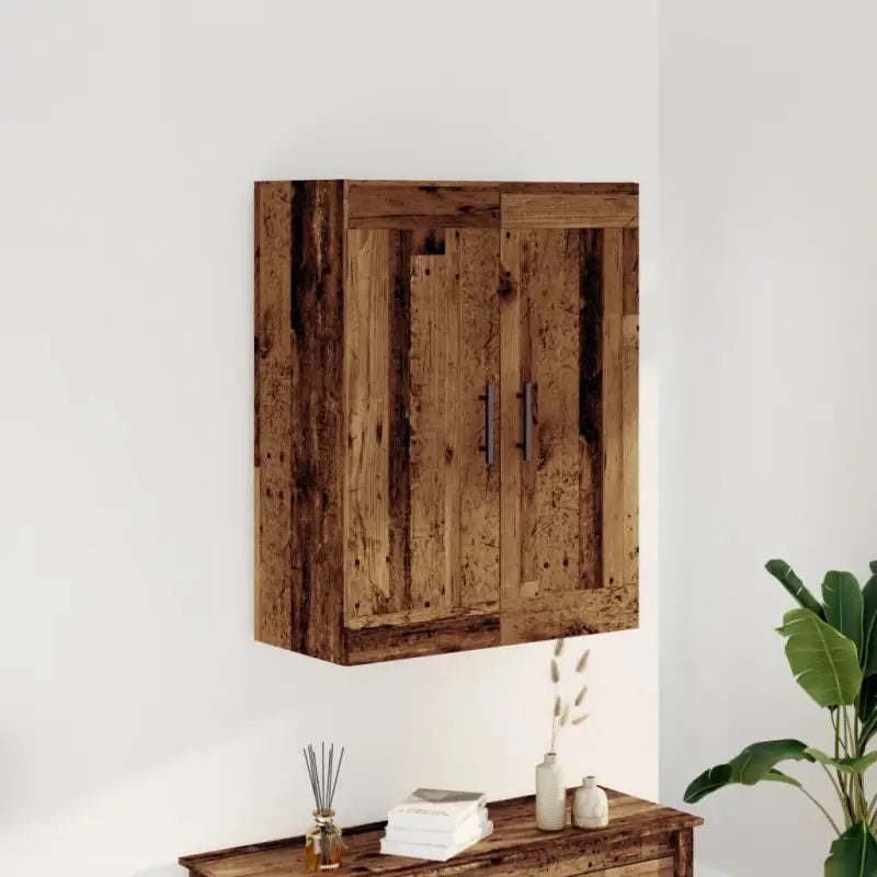 Wandkast van bewerkt hout met elegant ontwerp en hoge kwaliteit - Oud hout / 1 - Dressoirs & buffetkasten