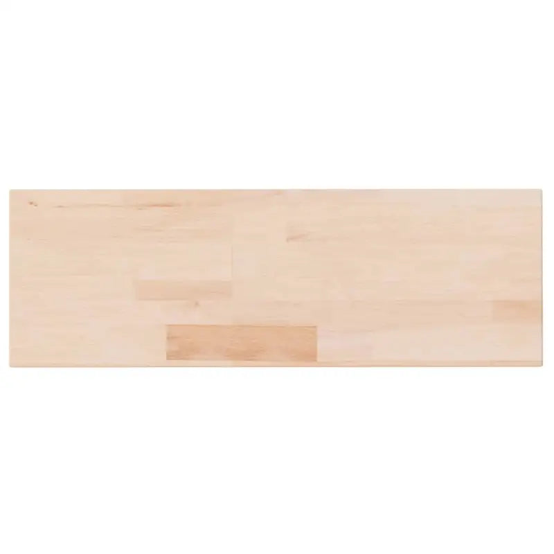 Wandplank in onbehandeld massief eikenhout voor extra opbergruimte - Wandplanken