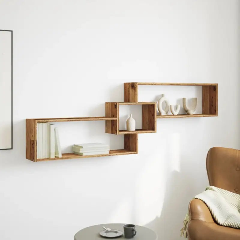 Wandplank van bewerkt hout voor een stijlvol en duurzaam interieur - Wandplanken