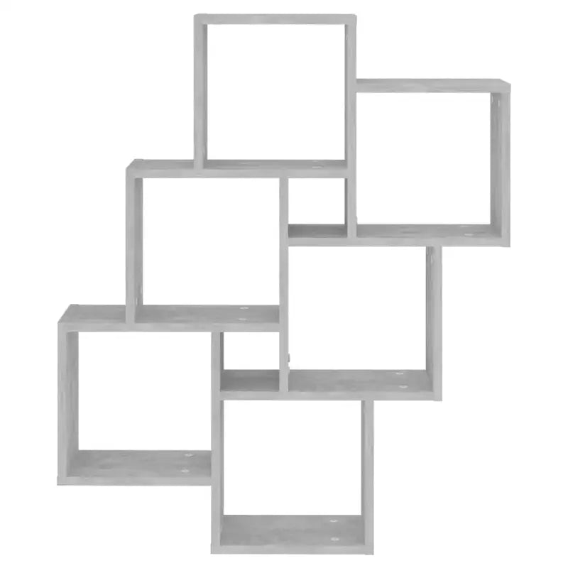 Wandplank van bewerkt hout voor maximale ruimtegebruik en stijl - Betongrijs / 1 - Wandplanken