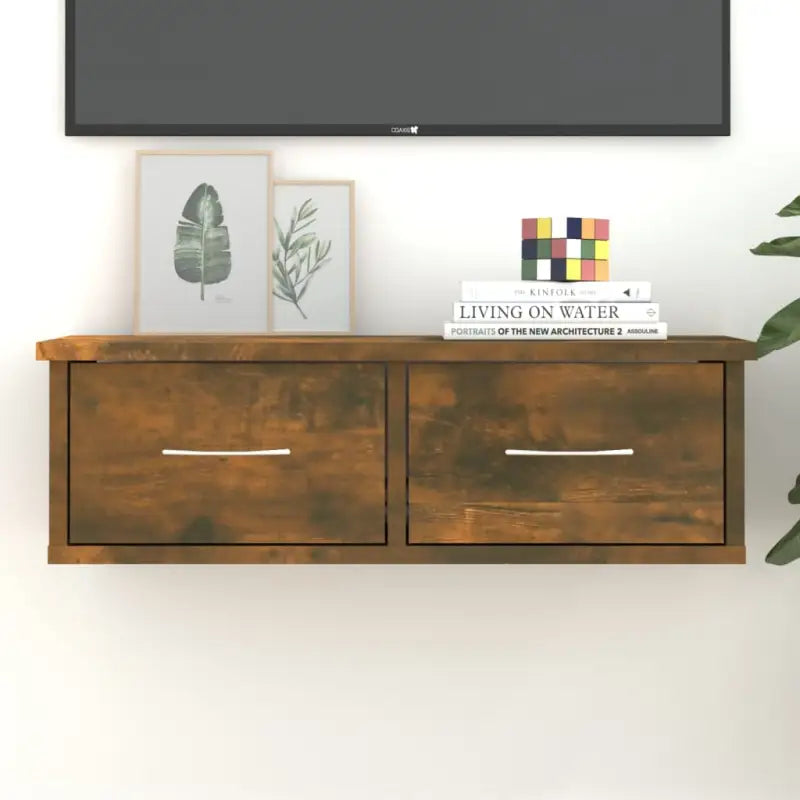 Wandplank van bewerkt hout voor stijlvolle muurdecoratie - Wandplanken