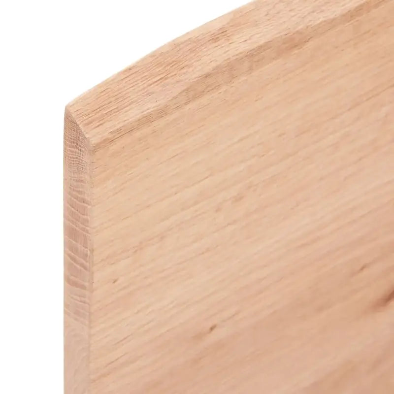 Wandplank van massief eikenhout met natuurlijke rand voor extra opbergruimte - Wandplanken