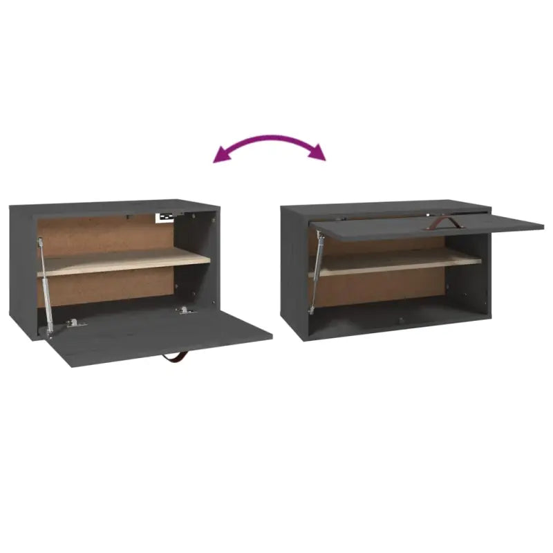 Wandplank van massief grenenhout met rustieke uitstraling - Wandplanken