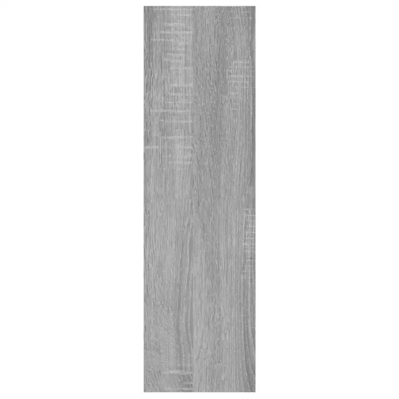 Wandplanken van bewerkt hout in grijs sonoma voor stijlvolle opbergruimte - Wandplanken