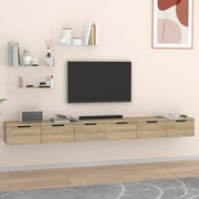 Wandplanken van bewerkt hout voor maximale opbergruimte in je woonkamer - Wandplanken